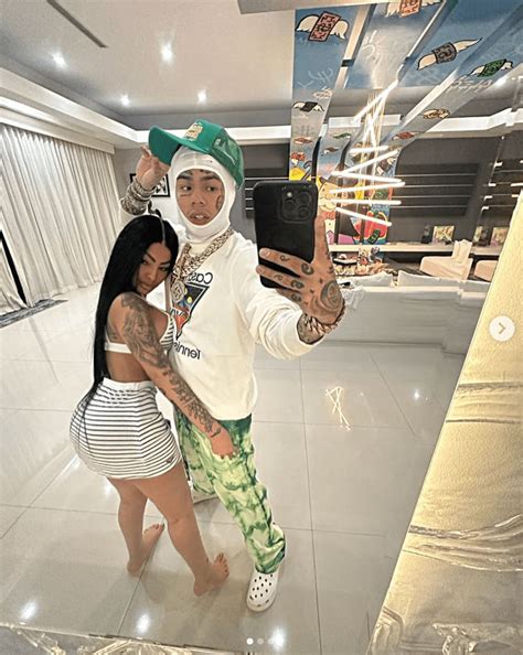 foto yailin y tekashi|Tekashi 6ix9ine y Yailin celebran éxito musical con。